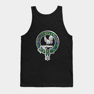 Clan Cockburn Crest & Tartan Tank Top